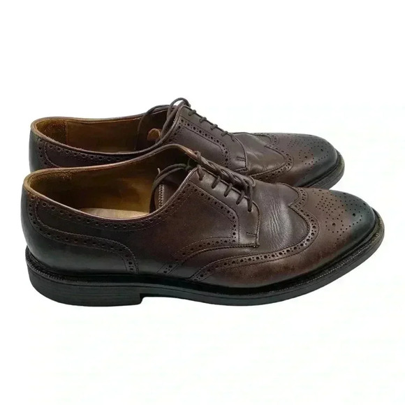 Ralph Lauren Asher Leather Wingtip  size 11.5 - Picture 1 of 7